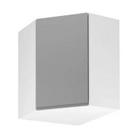 ECKHÄNGESCHRANK – 60 cm – G60N – Velmora – Grau - Grau, Holzwerkstoff (60/72/60cm) - ROYAL24_MARKT