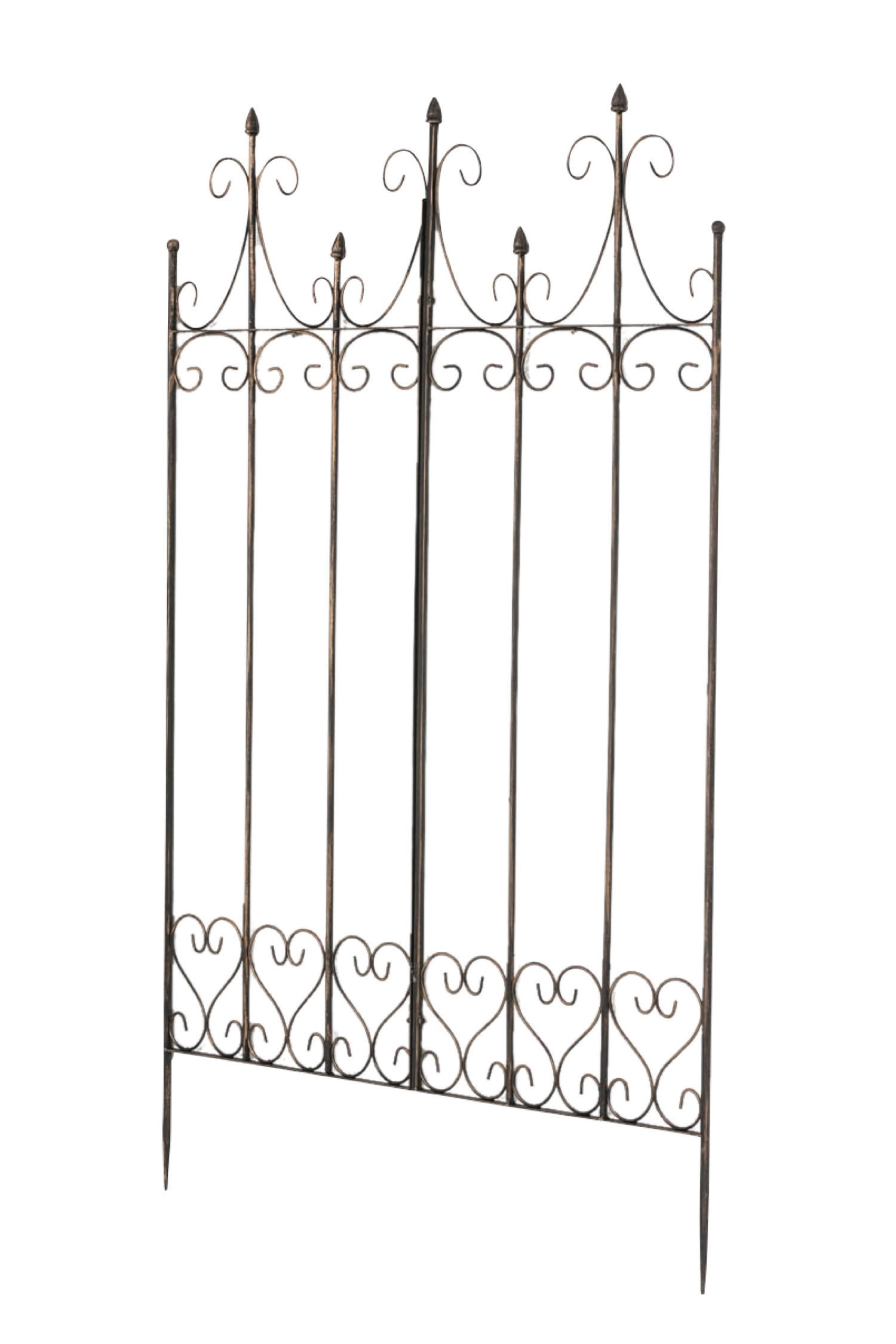 RANKGITTER Fliehs bronze - Braun, Metall (100/150/2cm) - TPFLiving