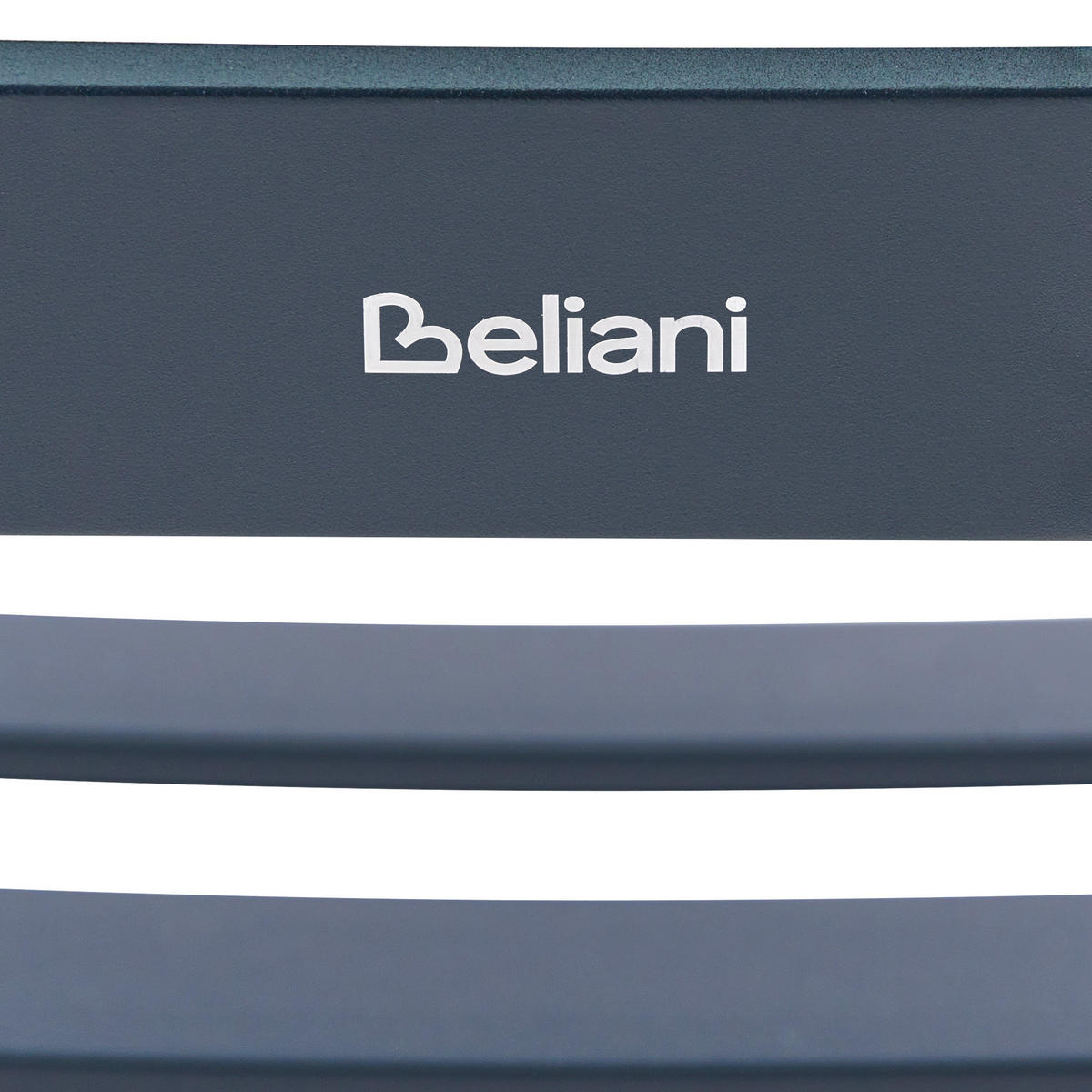 GARTEN-SCHAUKELSTUHL Schwarz Turi - Schwarz, Metall (66/92/96cm) - Beliani