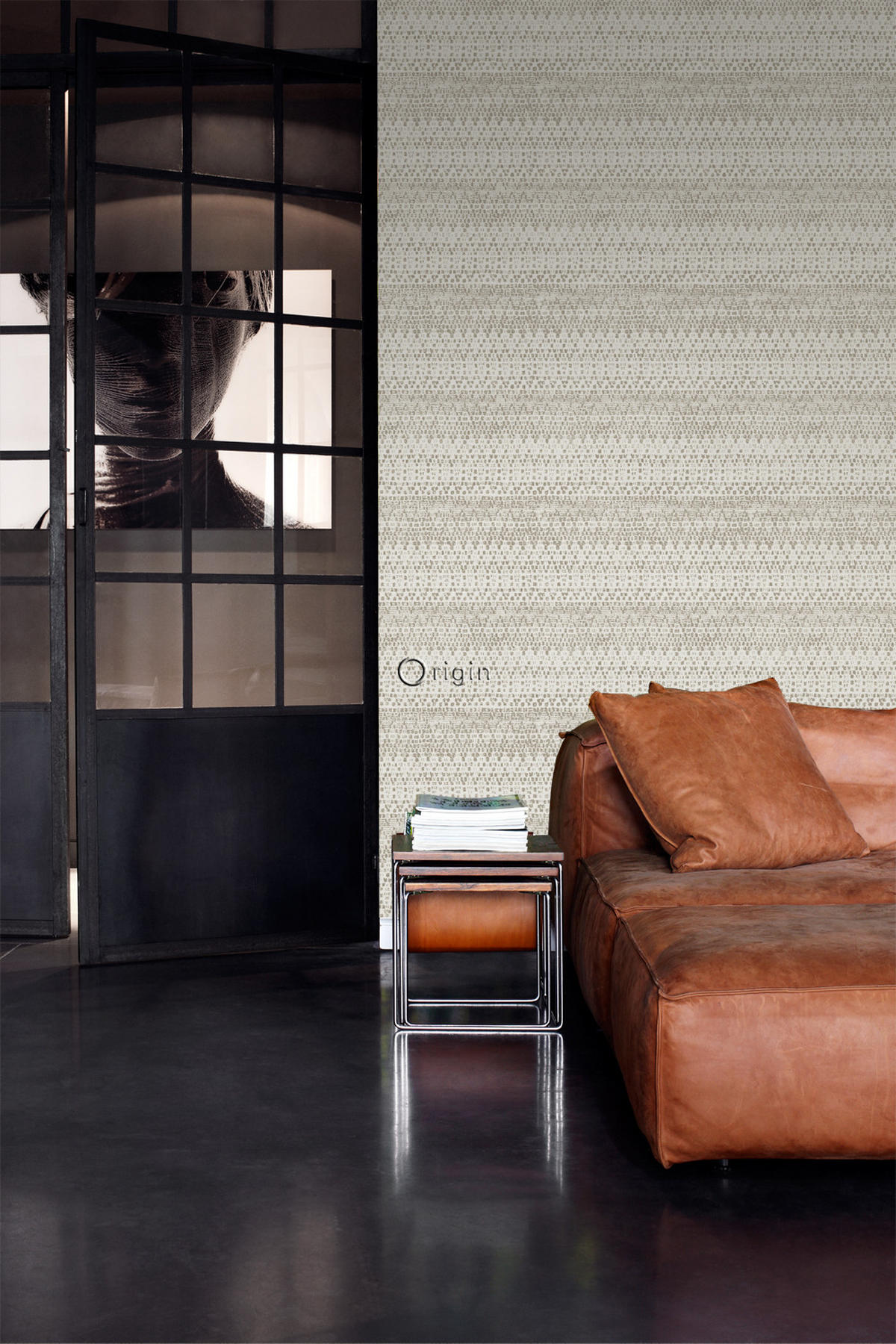 TAPETE Tierhautmuster 53 cm x 10.05 m - Gelb, Papier (53/1000cm) - Origin Wallcoverings