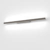 LED-WANDLEUCHTE - Graubraun, Metall (90/3.1/7cm) - Lumicom