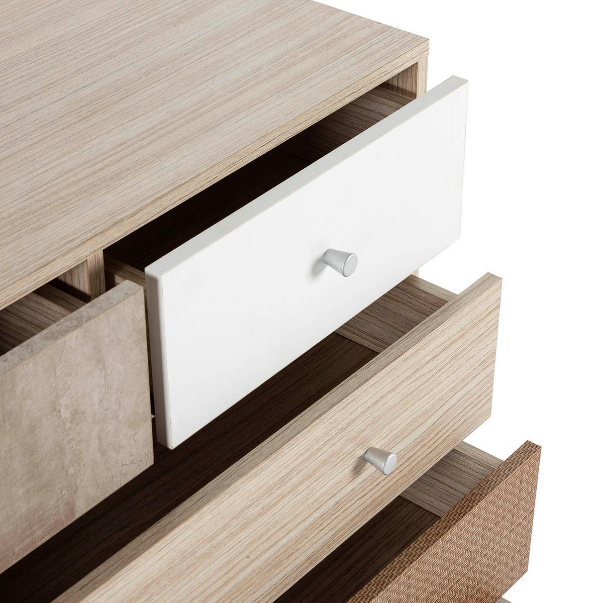 KOMMODE Maia 80/40/80 - Multicolor, Holzwerkstoff (80/80/40cm)