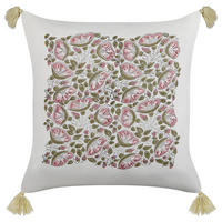 DEKOKISSEN Bunt 45/45 cm Carissa - Multicolor, Naturmaterialien/Textil (45/45cm) - Beliani