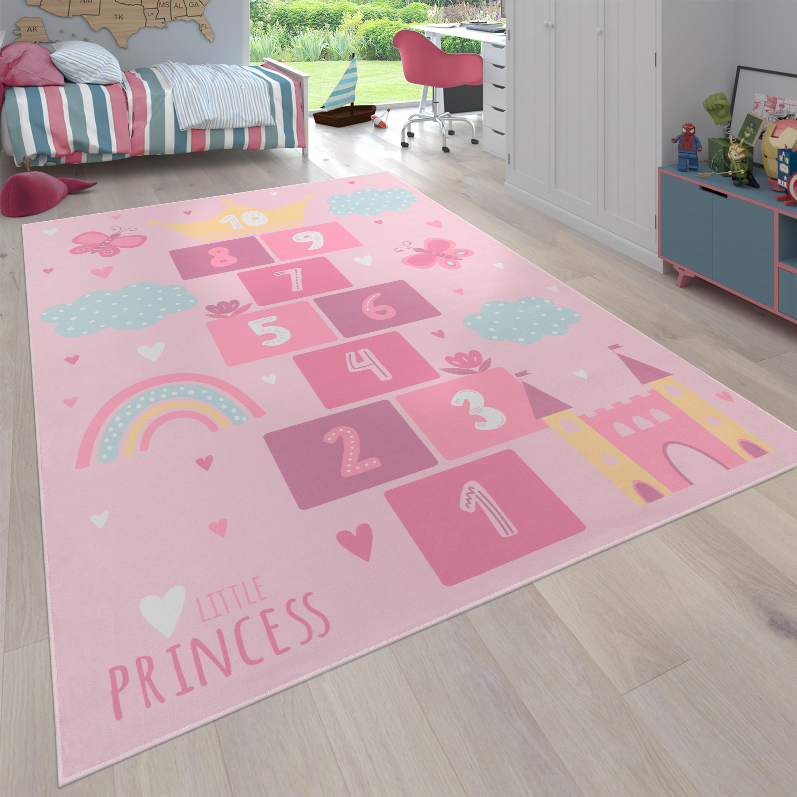 KINDERTEPPICH 120/160 cm Bino 585 - Pink, Textil (120/160cm) - Paco Home