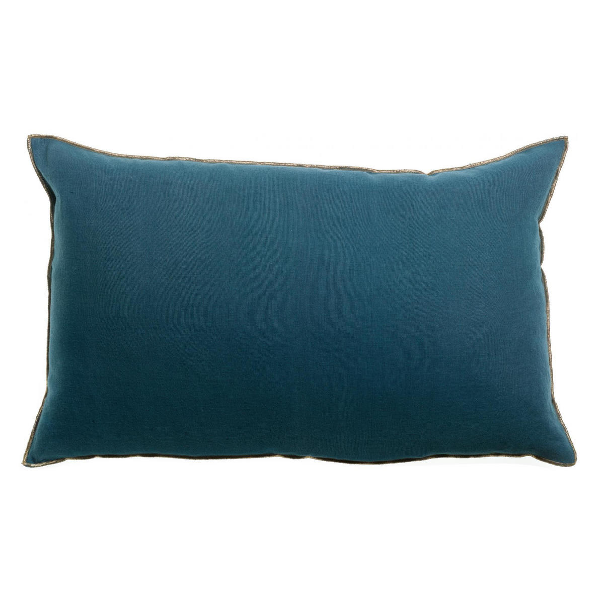 KISSEN Zeff Celeste indigoblau 40 x 65 cm - Dunkelblau, Textil (40/65cm) - Vivaraise