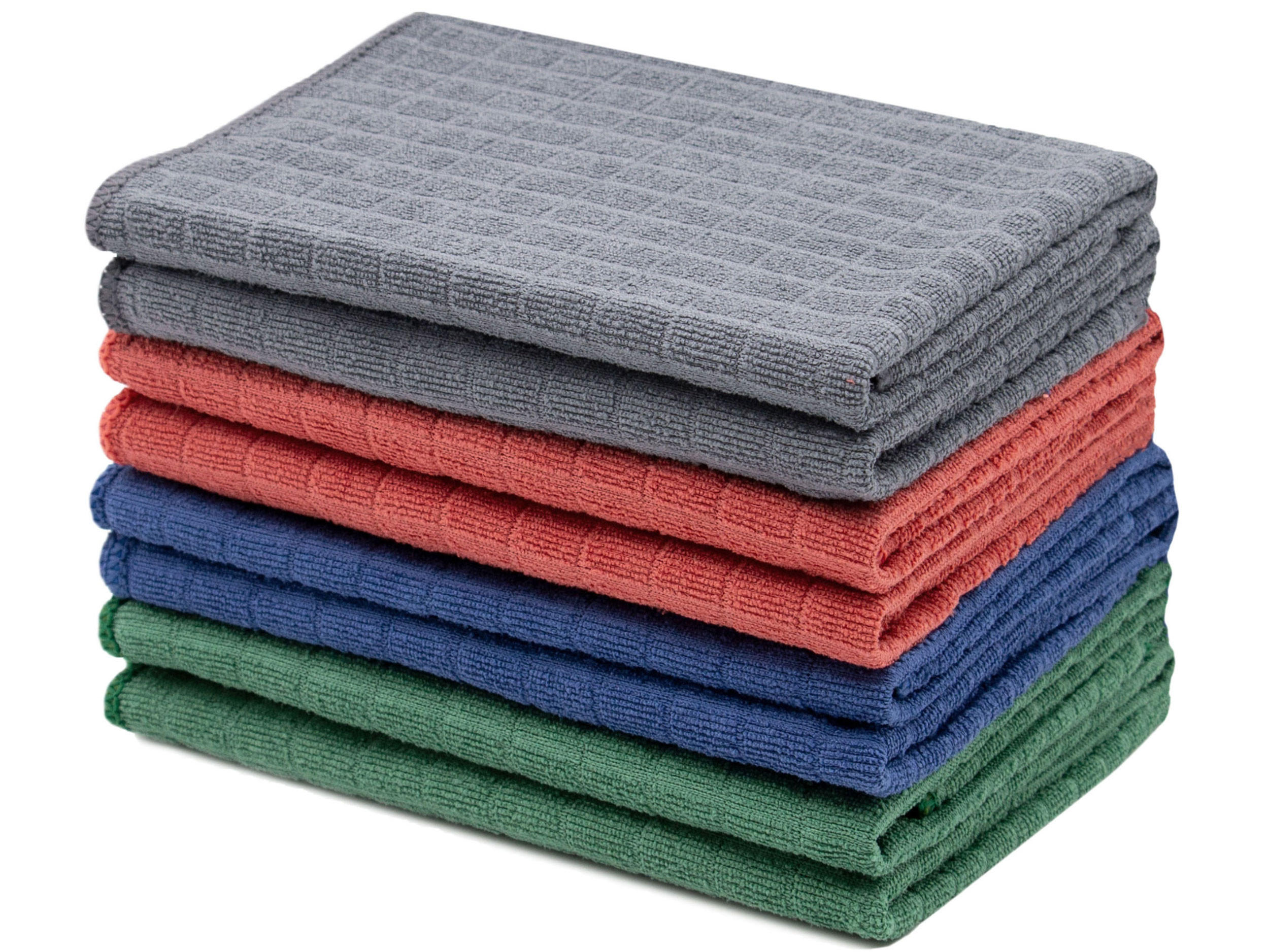 REINIGUNGSTÜCHER, 8er-Set, 50x60x cm, 80% Polyester, 20% Polyamid - Multicolor, Textil (50/60cm) - Zollner