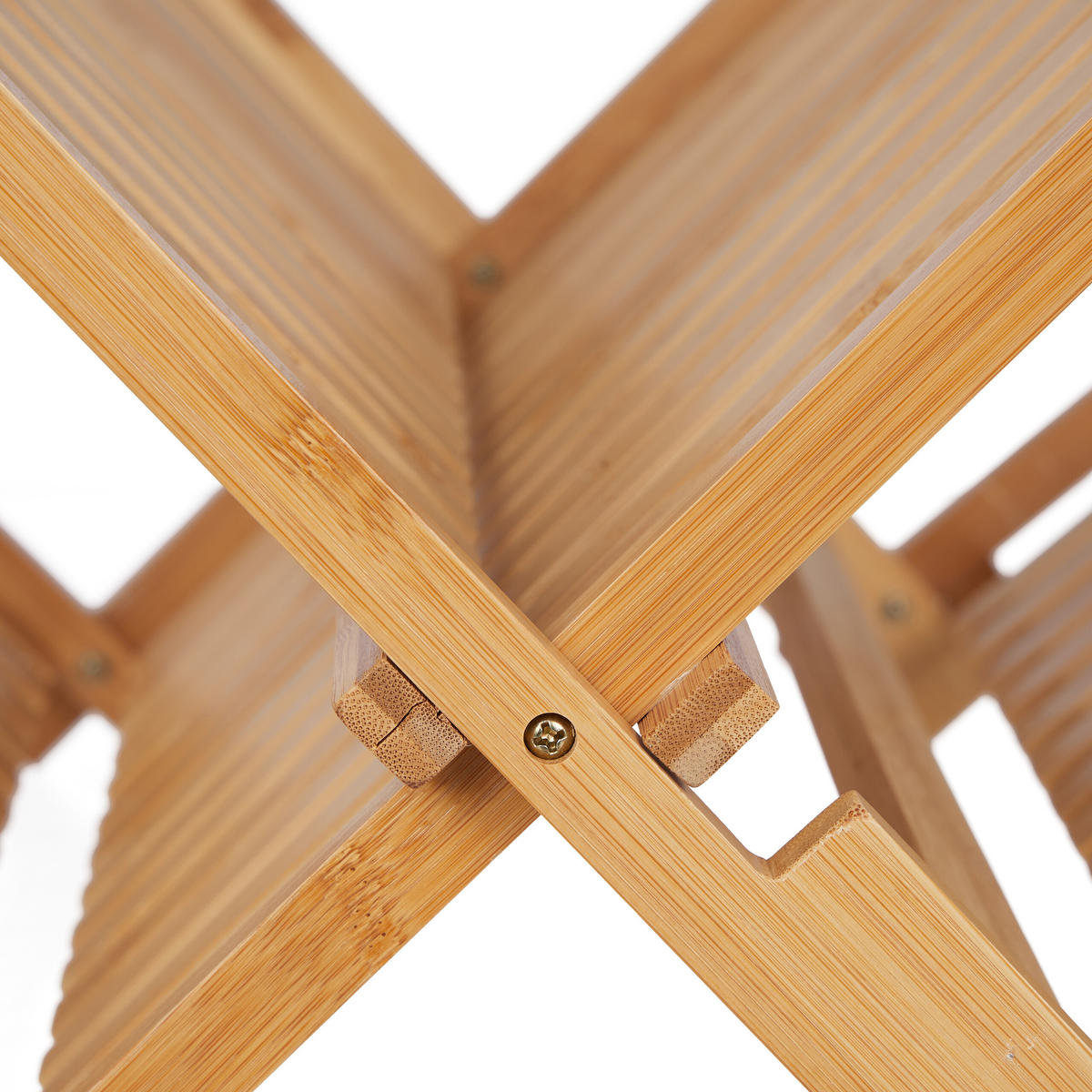 ABTROPFGESTELL - Hellbraun, Holz (35.5/24/44cm) - Relaxdays