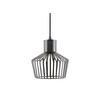 HANGELAMPE Lignes Cap 18/18/14 cm - Schwarz, Metall (18/18/14cm) - Leitmotiv