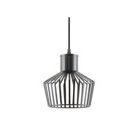HANGELAMPE Lignes Cap 18/18/14 cm - Schwarz, Metall (18/18/14cm) - Leitmotiv