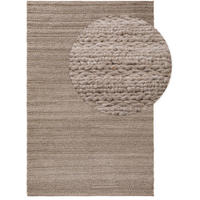 WOLLTEPPICH Dina Beige 120x170 cm - Beige, Textil (120/170cm) - benuta Pure