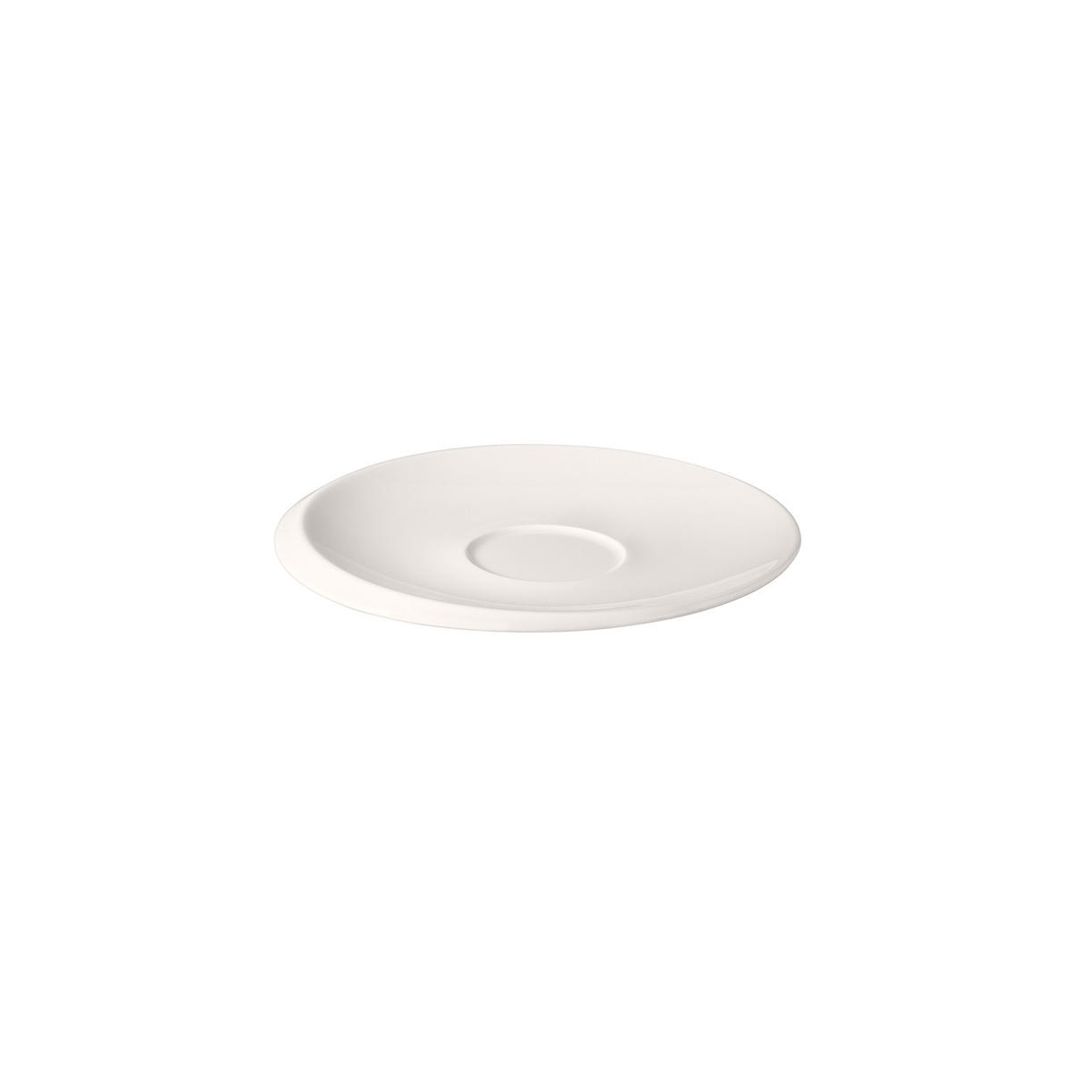 KAFFEEUNTERTASSE NewMoon weiß 17 cm 6er Set - Weiß, Keramik (17cm) - Villeroy & Boch