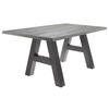 ESSZIMMERTISCH Elia 4 200 x 100 x 75 Esstisch Graphit/Beton - Hellgrau, Holz (200/100/75cm) - 58aufmkessel