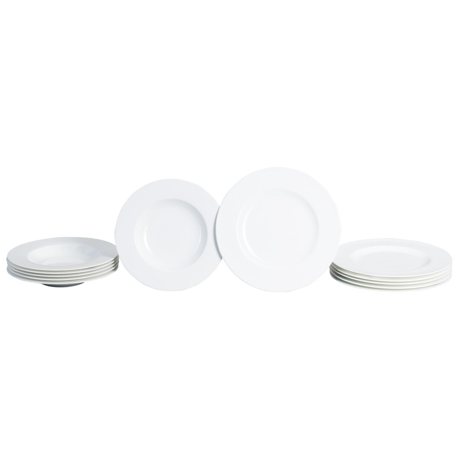 TAFEL-SET Royal weiß 12-tlg. - Weiß, Keramik (33/20/35cm) - Villeroy & Boch