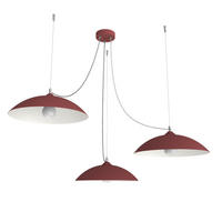 HÄNGELEUCHTE Dream X3 - Samtahornfarben, Metall (40/40/9cm) - Lumicom