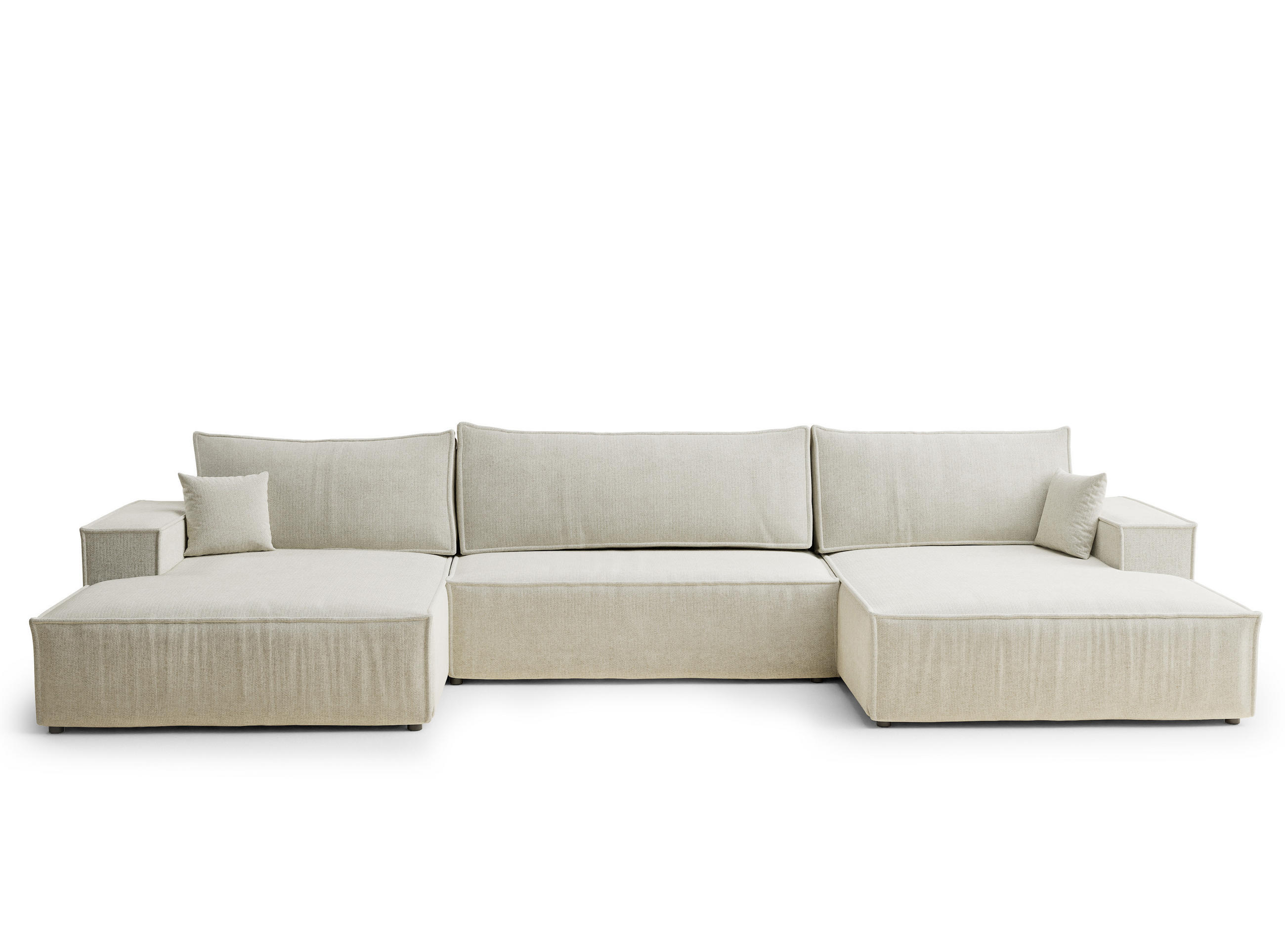 Maison de Reve Wohnlandschaft Creme 398x70x148 cm