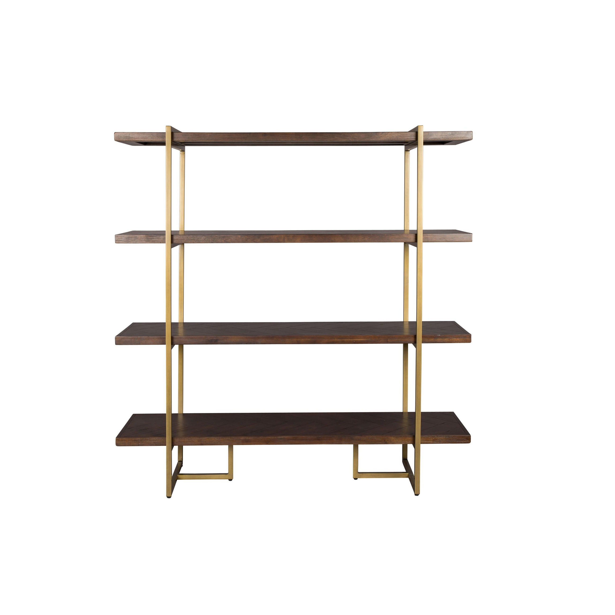 Dutchbone Standregal Braun 140x146x40 cm