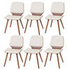 ESSZIMMERSTUHL Beige 6er-Set - Beige, Textil (48/85/60cm) - MCW