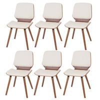 ESSZIMMERSTUHL Beige 6er-Set - Beige, Textil (48/85/60cm) - MCW