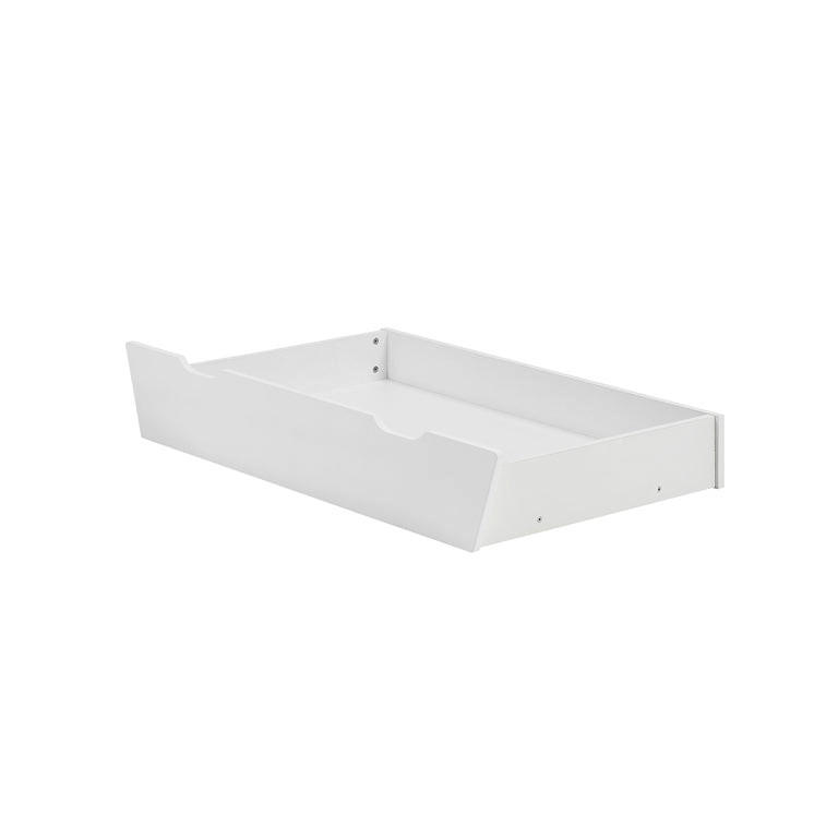 DETSKÁ POSTIEĽKA 70/140 Biela a drevo - biela, kompozitné drevo (70/140cm) - Petits-meubles