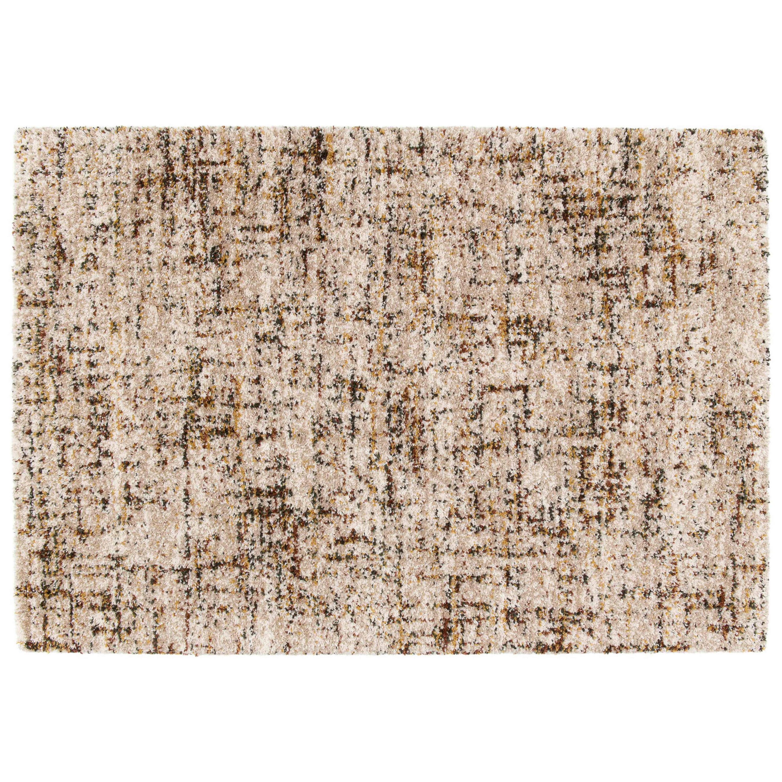 TEPPICH, Taupe - Taupe, Textil (120/170cm) - Oviala
