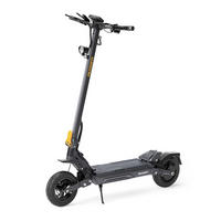 E-SCOOTER Ausom Gosoul 2 Pro 1400W Elektroroller 20km/h 90km Reichweite NFC Federung 10 Zoll Tubeless Reifen - Dunkelgrau, Metall (57cm) - Ausom