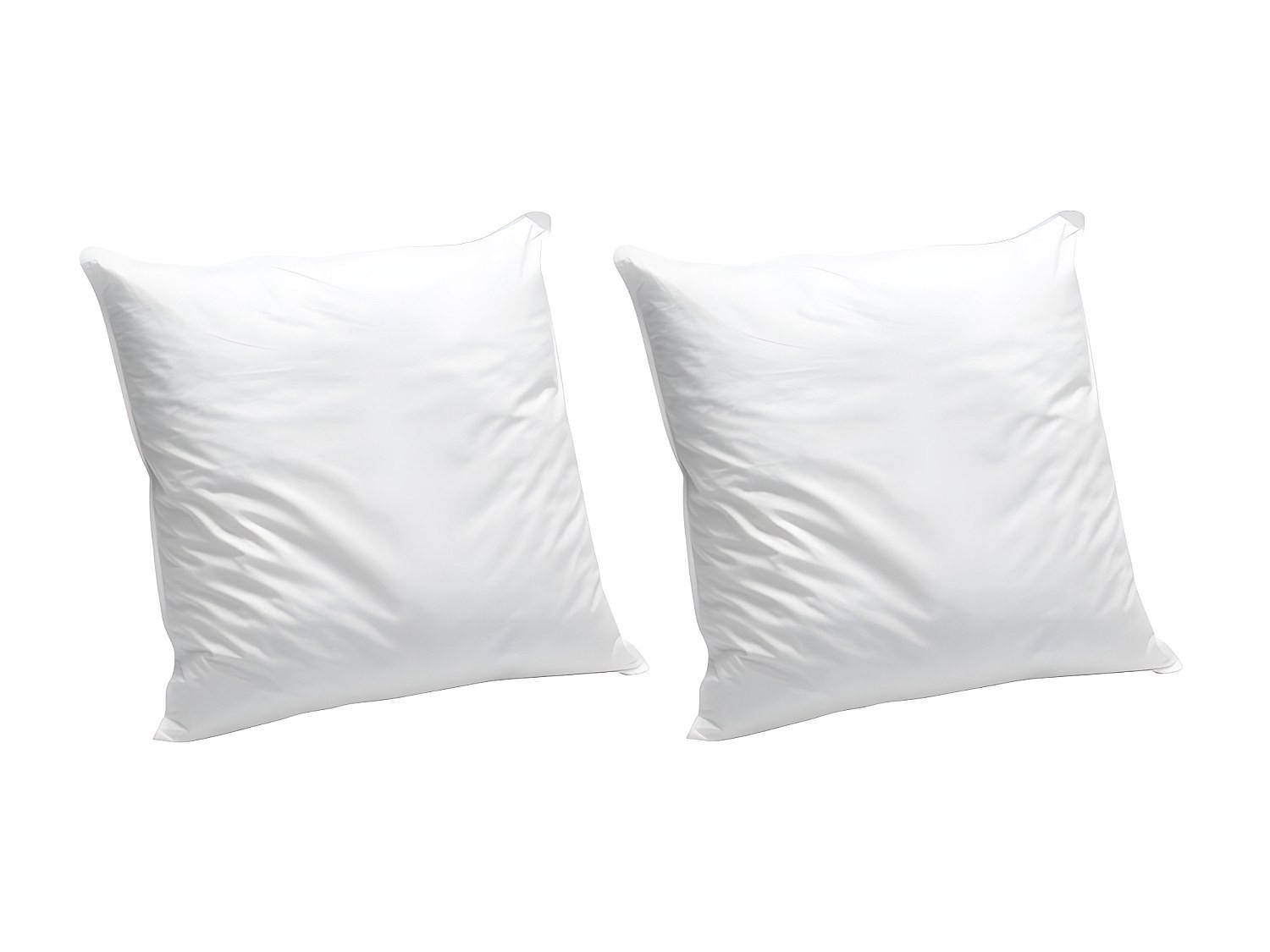KOPFKISSEN - 2 Personen - stoff - weiß Natureconfort - Weiß, Textil (60/60cm) - Vente-Unique