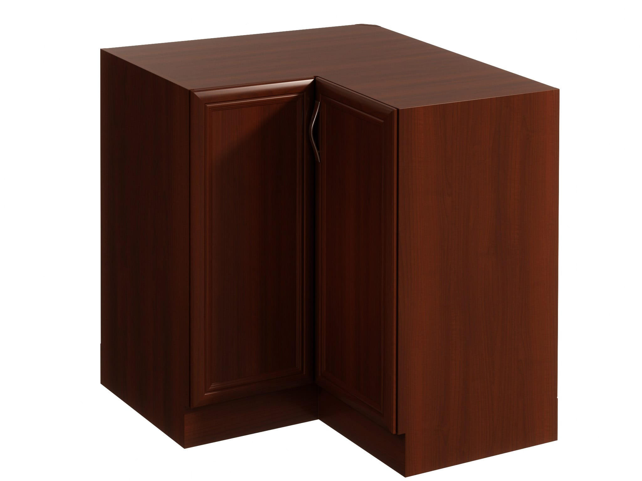 Royal24_Markt Eckunterschrank Walnuss 79x82x79 cm