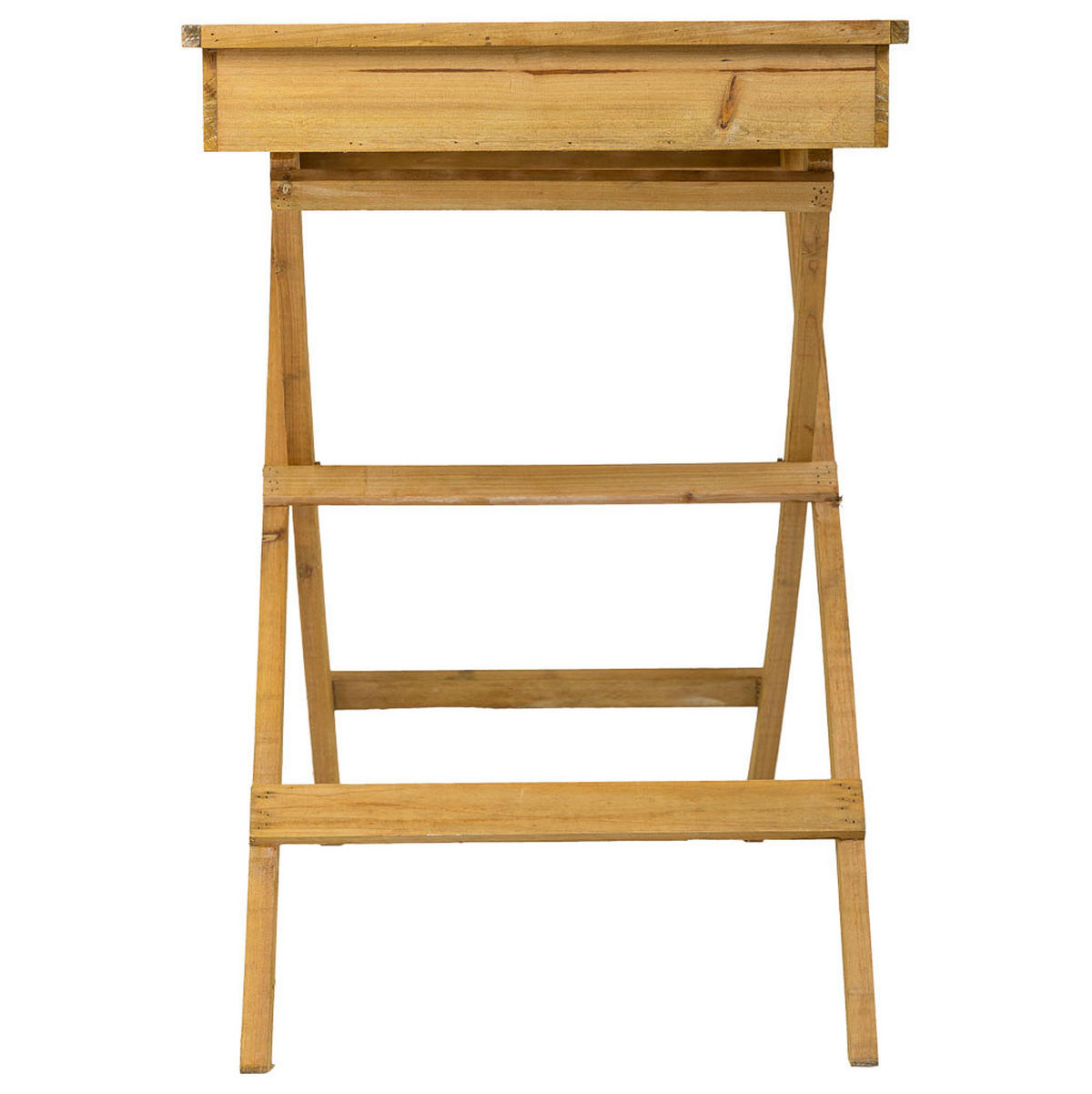 TISCH aus Holz, braun, 96x51x80cm - Braun, Holz (50.5/95.5/79.5cm) - Wanderlust