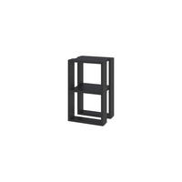 NACHTTISCH Lonie Schwarz 34/30/55 cm - Schwarz, Holzwerkstoff (34/55/30cm) - Decortie