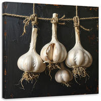 LEINWANDBILD Essen & Trinken 40x40cm - Weiß, Textil (40/40cm) - Feeby