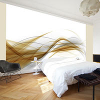 VLIESTAPETE Weiß 200/154 cm - Weiß/Braun, Textil (200/1cm) - KUNSTLOFT