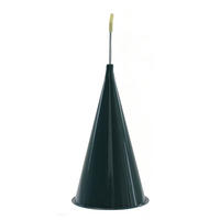 VASE 20,8 cm - Grün, Kunststoff (20.8cm) - LIBRATON