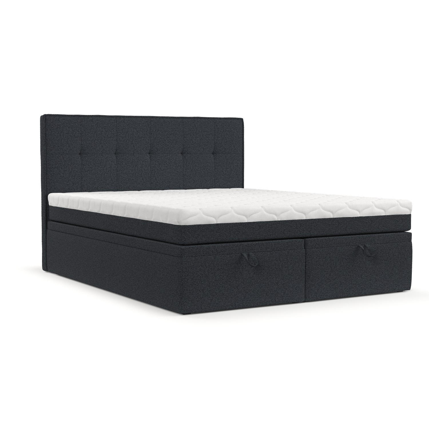 AltaBeds POSTEL BOXSPRING ARIVO 140/200 Antracitová
