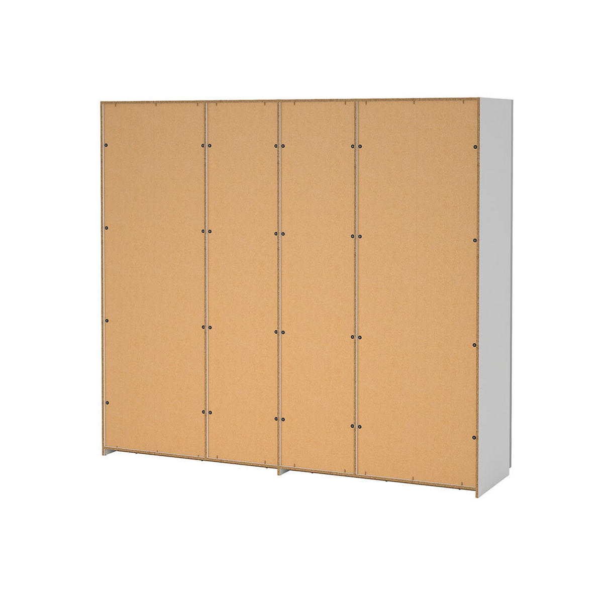 SCHIEBETÜRENSCHRANK, Como, Weiß, Holzwerkstoff, 244 x 67 x 221 cm - Weiß, Holzwerkstoff (244/221/67cm) - ebuy24