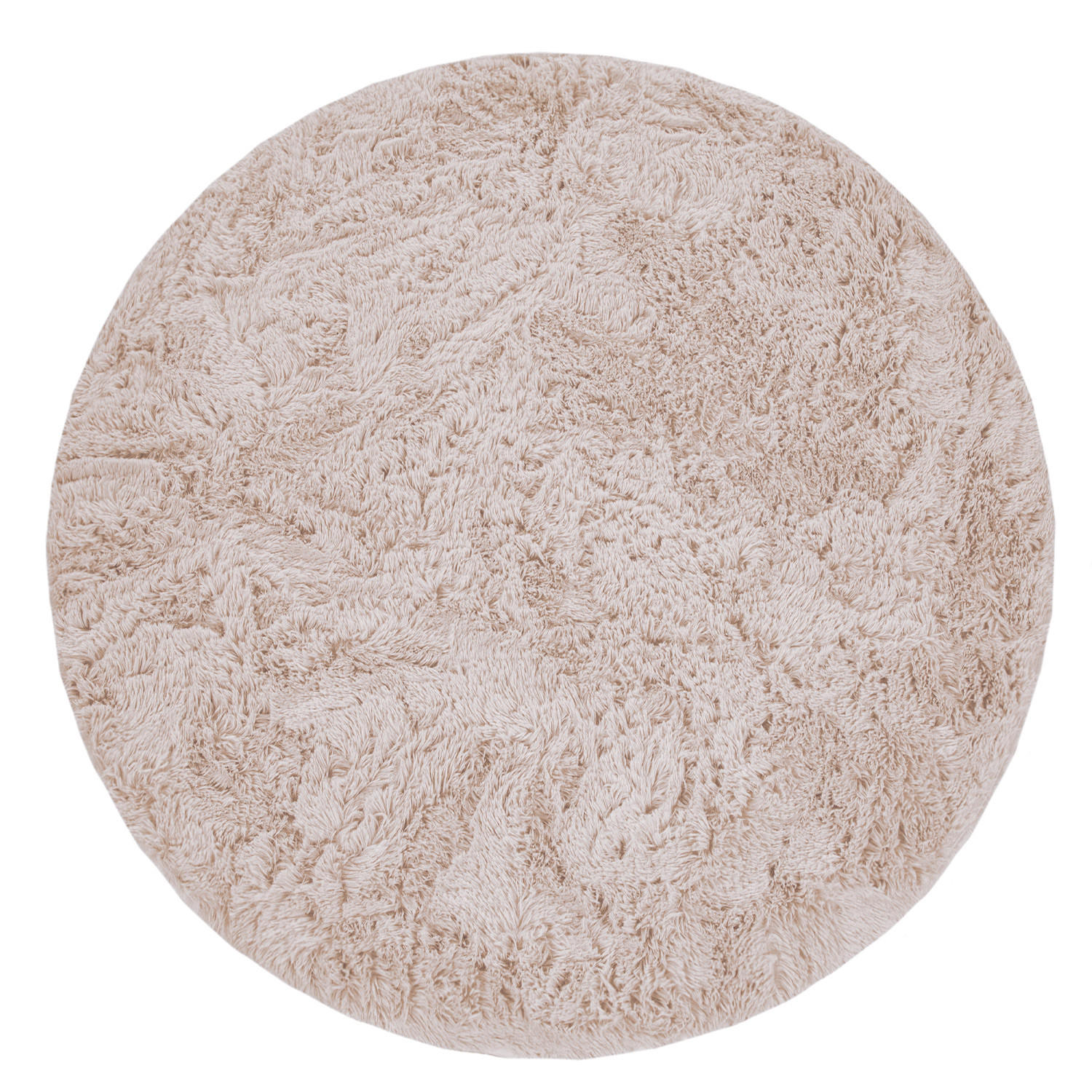 HOCHFLORTEPPICH 160/160 cm Silky 591 - Creme, Textil (160/160cm) - Paco Home