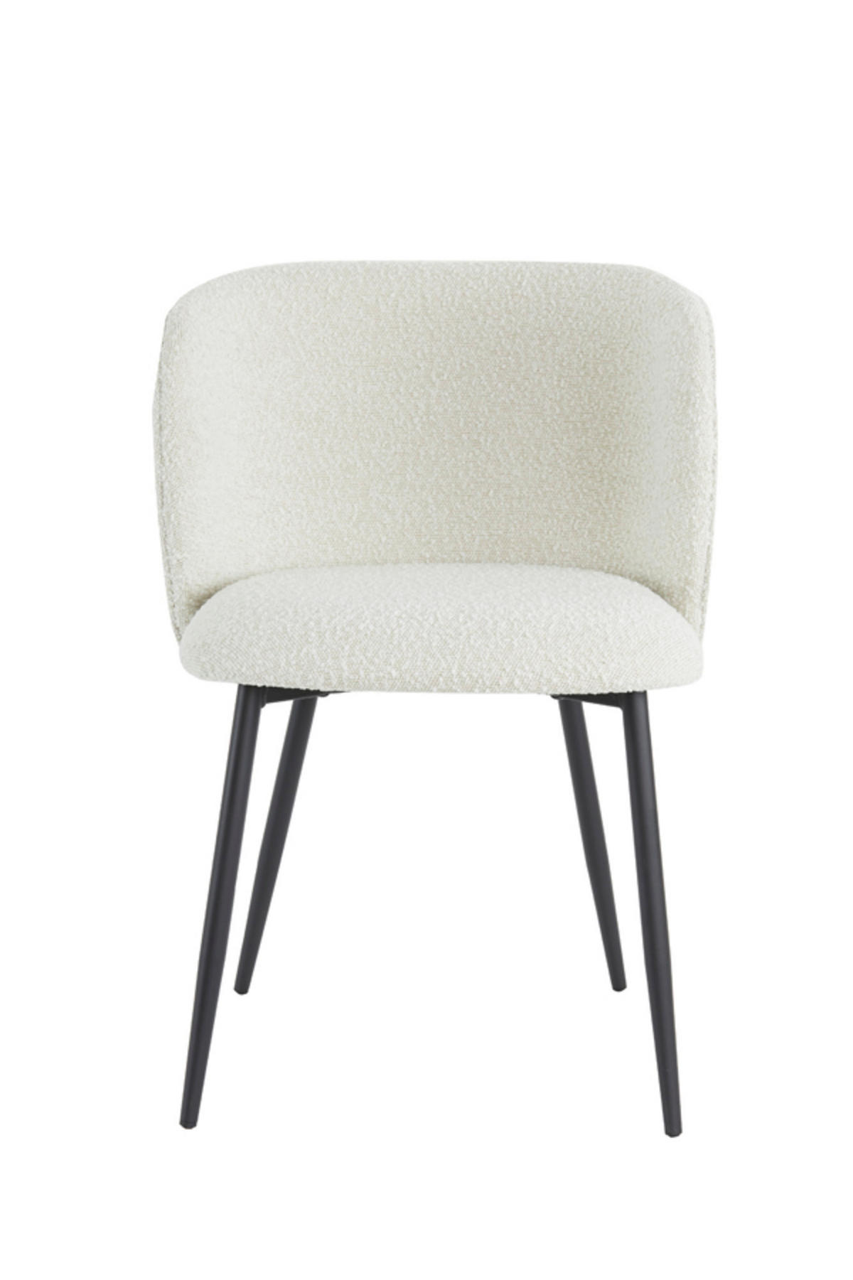 ESSZIMMERSTUHL Elyna Braun 56/55/79 cm - Schwarz/Weiß, Textil (55/79/56cm) - Light & Living