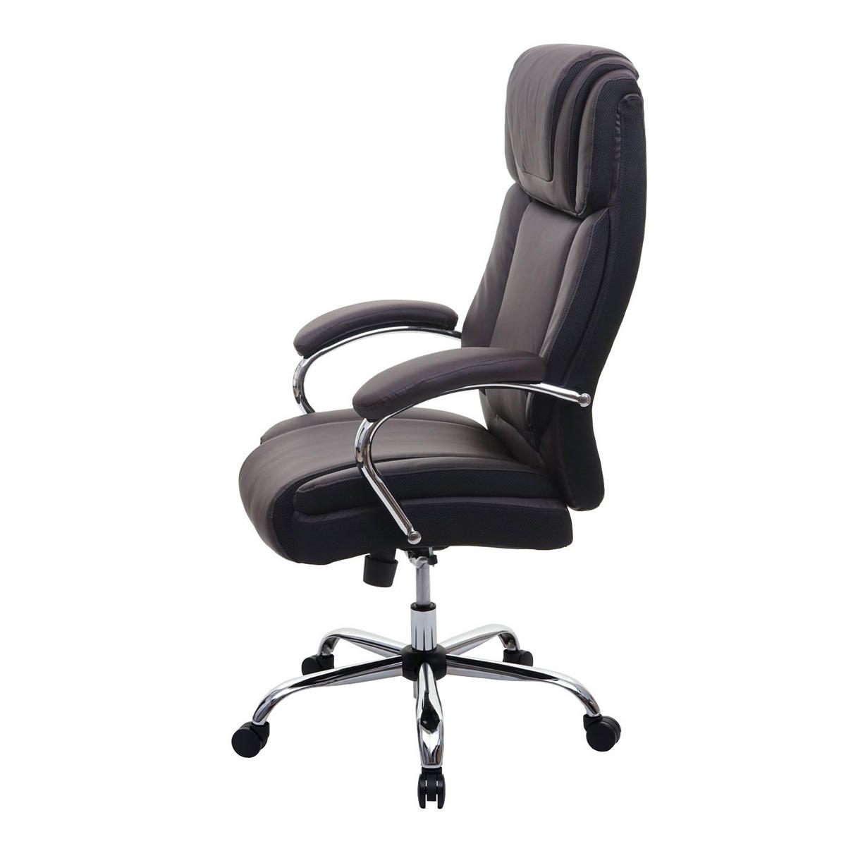 XXL BÜROSTUHL Braun - Braun, Textil (76/130/74cm) - MCW
