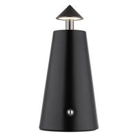 LED-TISCHLEUCHTE CCT Touchdimmer Metall schwarz - Schwarz, Metall (9/9/19cm) - Globo Lighting