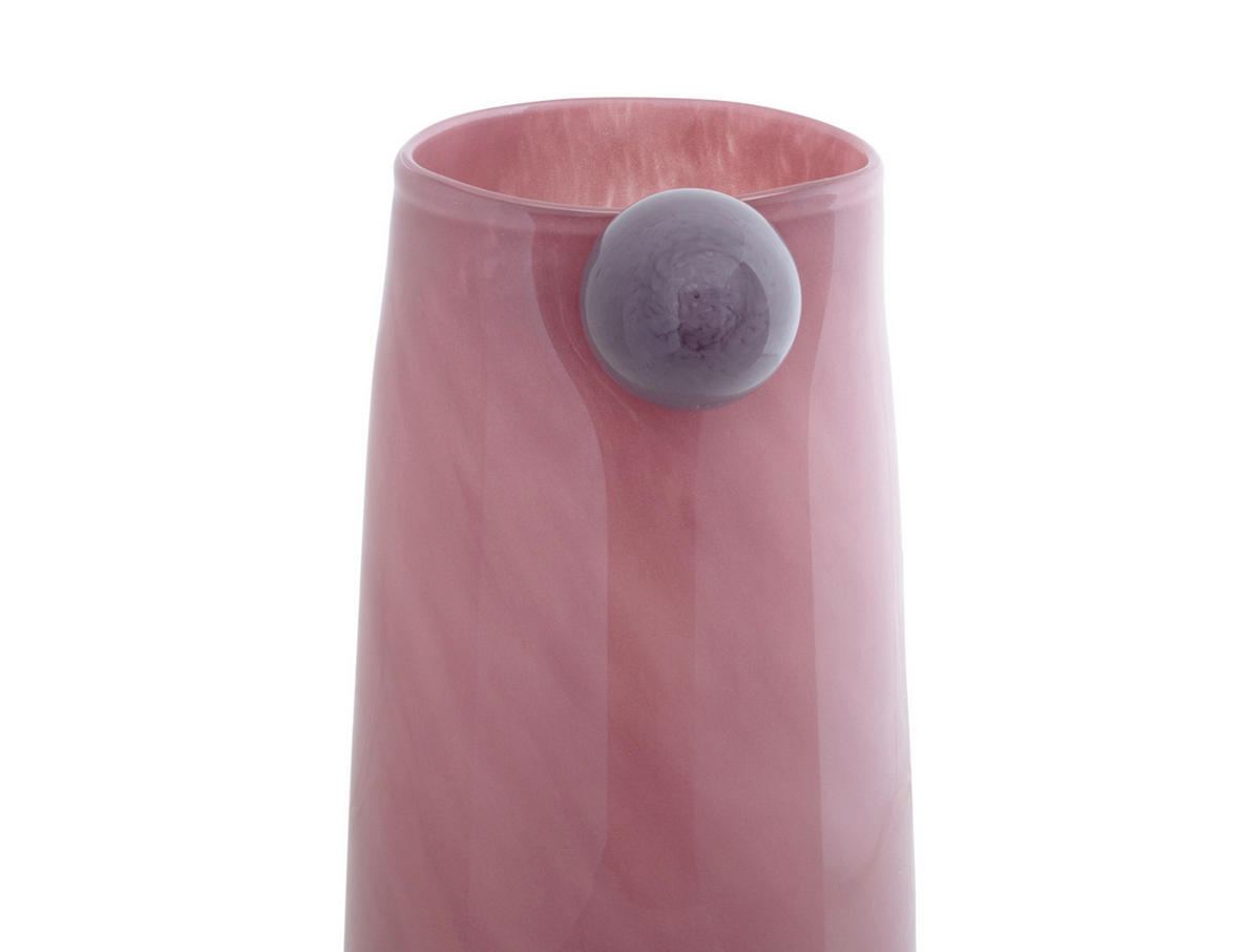 VASE Bolita 16/16/32 cm - Pink, Glas (16/32cm) - Present Time