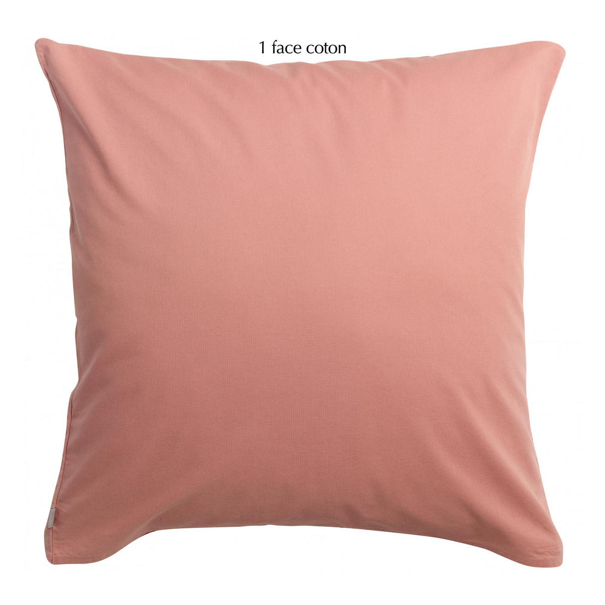 KISSENBEZUG Linco blush 65 x 65 cm - Rosa, Textil (65/65cm) - Vivaraise