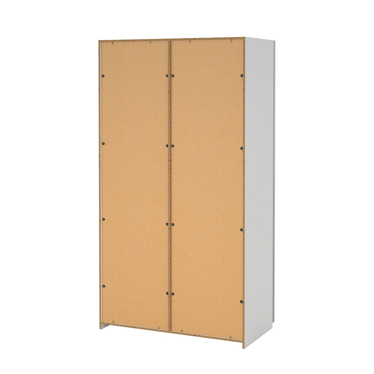 SCHIEBETÜRENSCHRANK, Como, Weiß, Holzwerkstoff, 119 x 67 x 221 cm - Weiß, Holzwerkstoff (119/221/67cm) - ebuy24