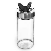 GEWÜRZDOSE Sieb 100 ml Silberfarben - Silberfarben, Glas (4/10/4cm) - Orion 