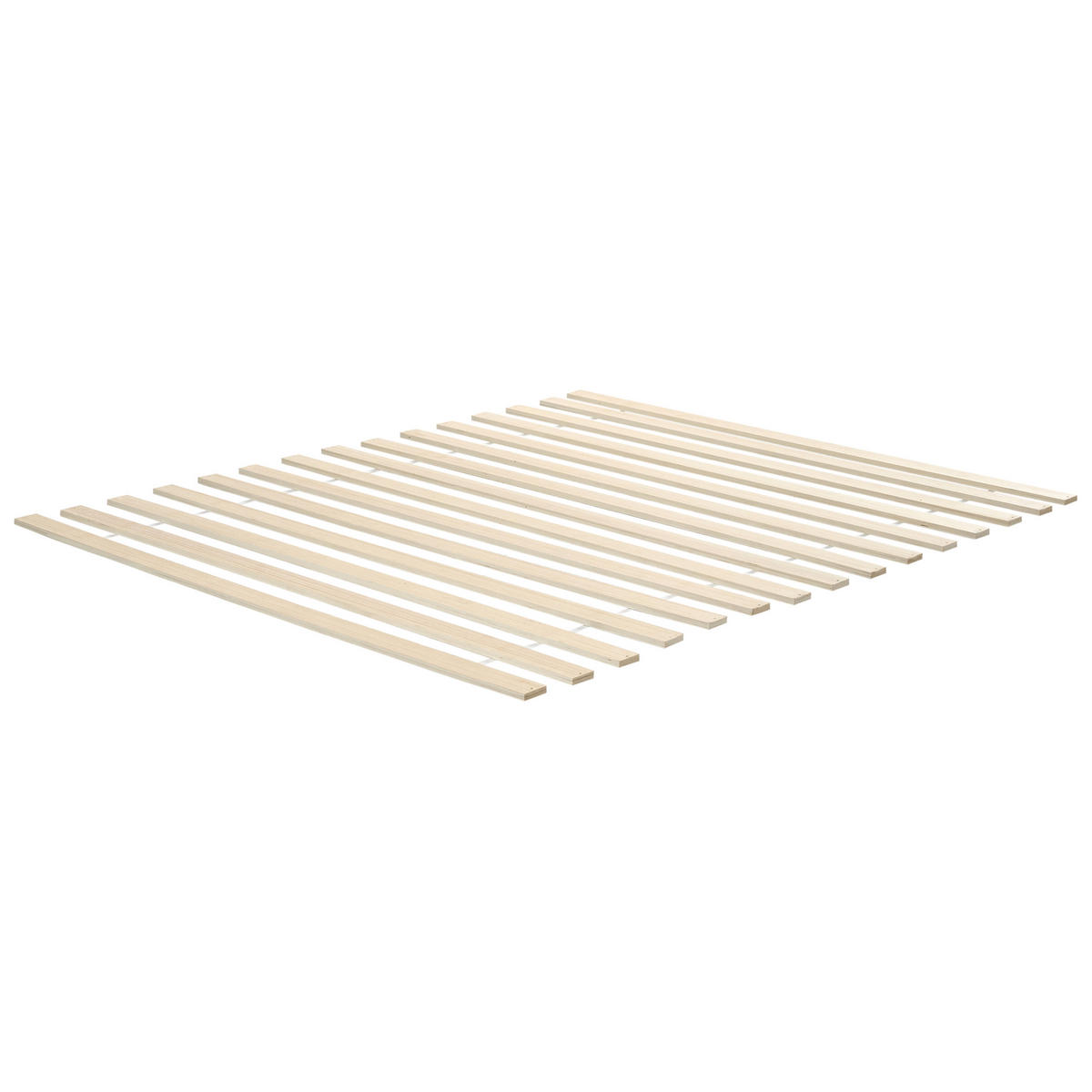 PAT cu somieră 180/200 lemn de pin maro deschis Archail - maro deschis, lemn (180/200cm) - Beliani