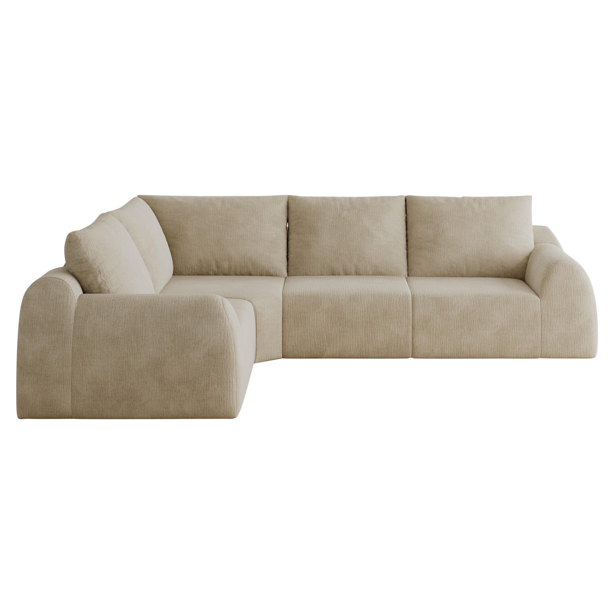 Oxeza Ecksofa Sand 367x200 cm