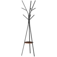 GARDEROBENSTÄNDER DE-09599 Braun - Braun, Metall (45/180/45cm) - ComfortXL