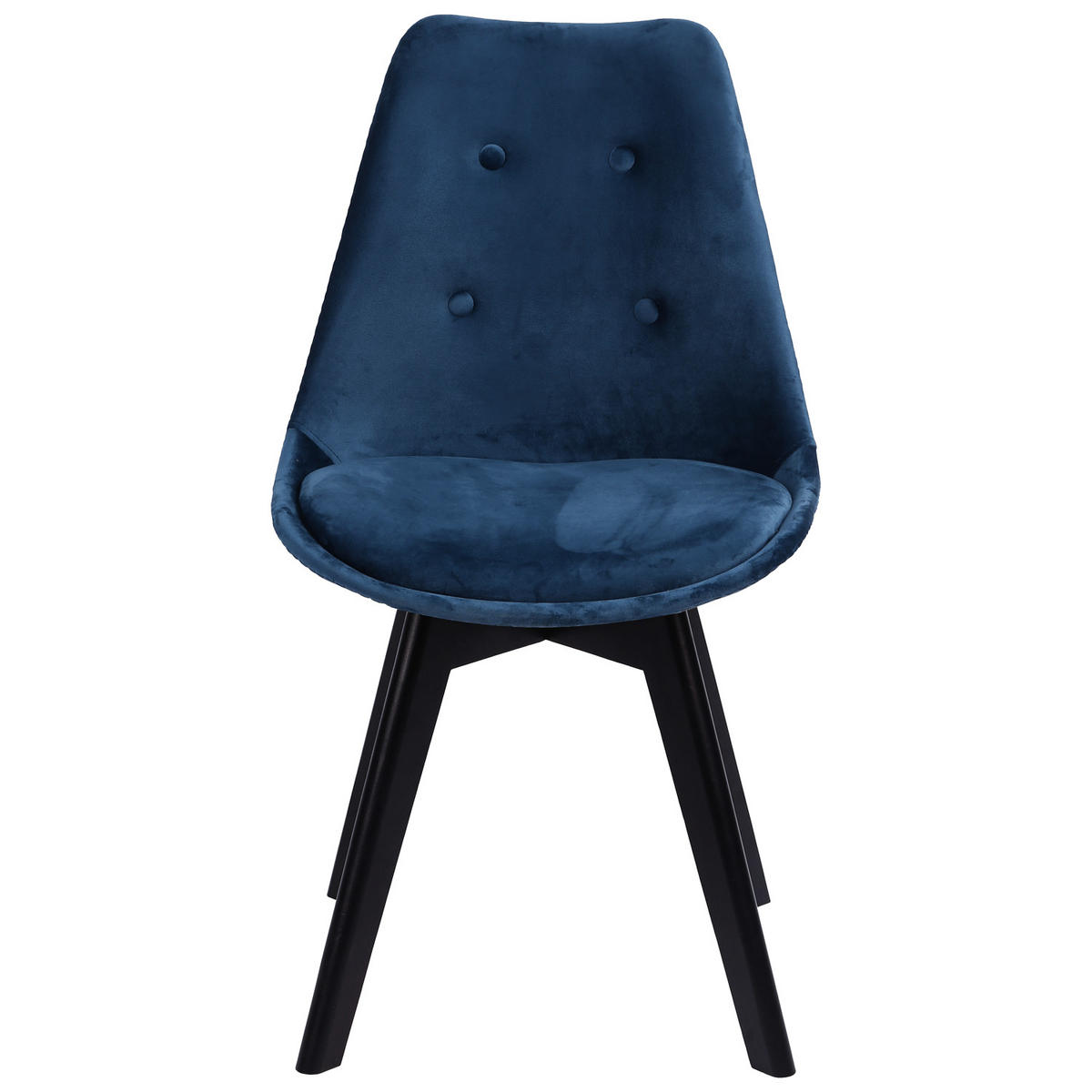 STÜHLE Nora Blau 4er-Set - Blau, Textil (49/81/52cm) - Happy Garden