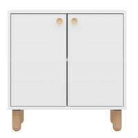BUFFETSCHRANK lina weiss - Weiß, Holz (36/73/72cm) - Habitat Garten