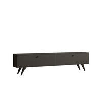 TV-MÖBEL Parlak Anthrazit - Grau, Holz (160/40/25cm) - Habitat Garten
