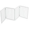 SCHUTZGITTER 4-Paneele Faltbar Freistehend MDF Weiß - Weiß, Holzwerkstoff (183.5/1.8cm) - Livingandhome