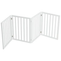 SCHUTZGITTER 4-Paneele Faltbar Freistehend MDF Weiß - Weiß, Holzwerkstoff (183.5/1.8cm) - Livingandhome